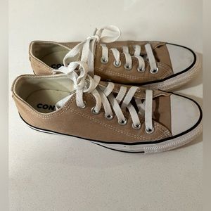 Khaki Converse All Star